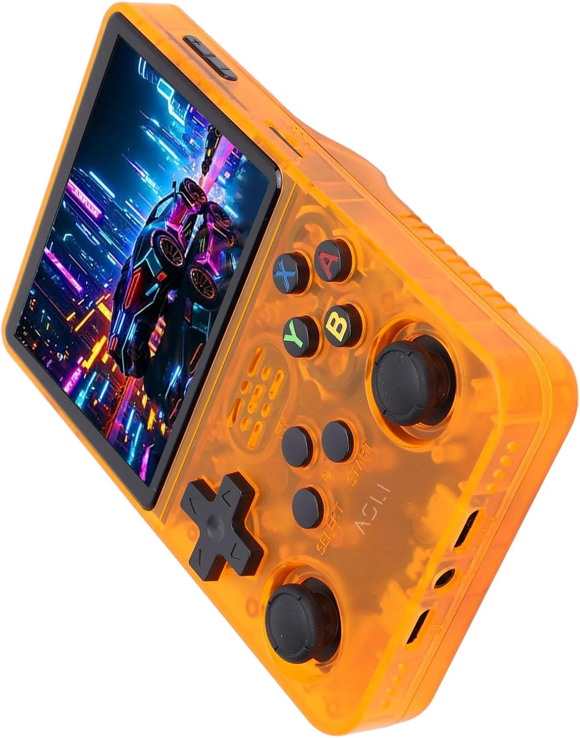 Asli Global Xretro Engine 3.5 Xretro Handheld Game Console With Linux System 128GB | Orange Asli Global Xretro Engine 3.5 Xretro Handheld Game Console With Linux System 128GB | Orange